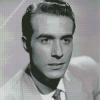 Black And White Ricardo Montalban Diamond Painting