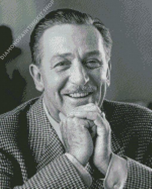 Black And White Walt Disney Diamond Painting