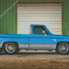 Blue C10 Chevy Truck Diamond Painting