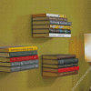 Books On Shelf Diamond Painting