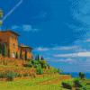 Chateau Volterra Diamond Painting