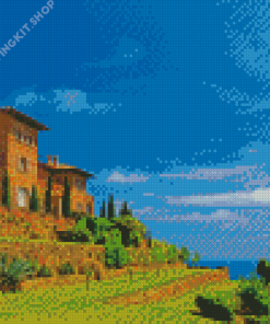 Chateau Volterra Diamond Painting