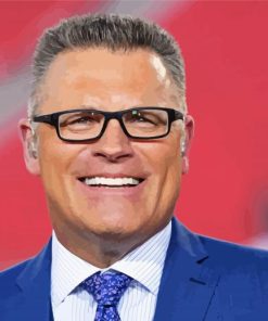 Classy Howie Long Diamond Painting