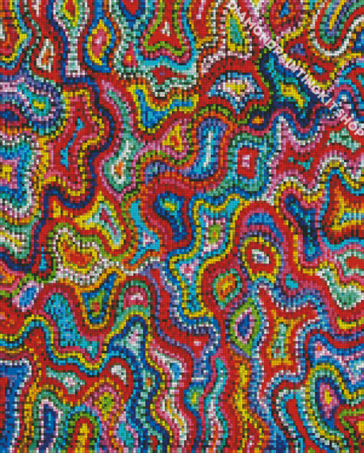 Colorful Aboriginal Art Diamond Painting