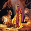 Cool Daniel In The Lions Den Diamond Painting