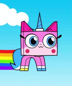 Cool Unikitty Diamond Painting