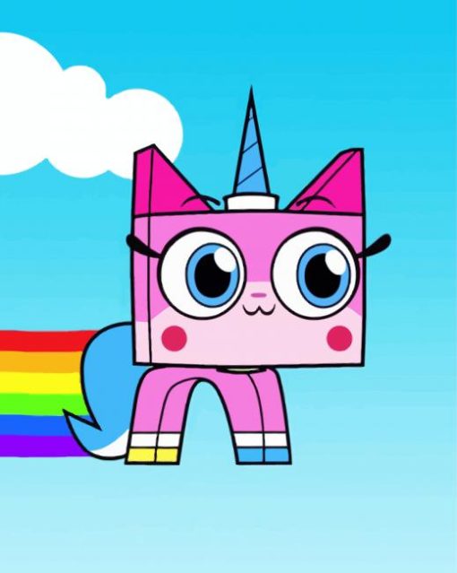 Cool Unikitty Diamond Painting