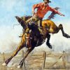 Cool Bucking Bronco Diamond Painting