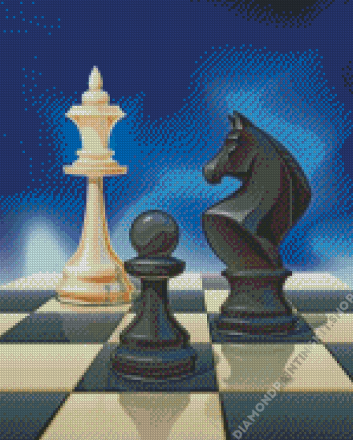 Cool Chess Board Diamond Painting