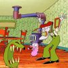 Courage The Cowardly Dog Eustace Bagge Diamond Painting