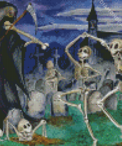 Dance Macabre Diamond Painting