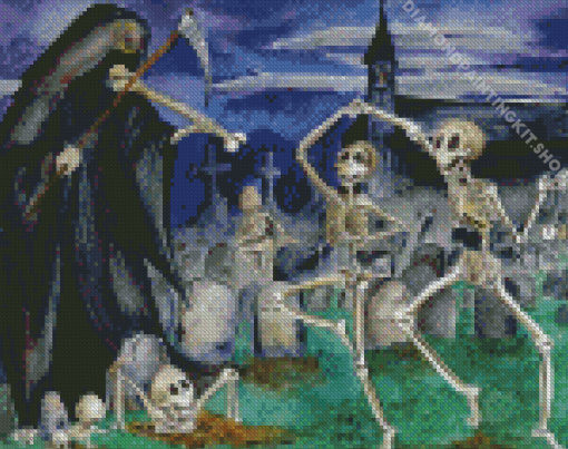 Dance Macabre Diamond Painting