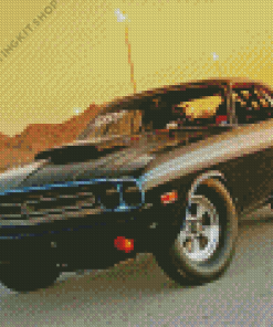 Dodge Challenger Fast And Furious Car Diamond Painting