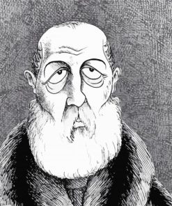 Edward Gorey Art Diamond Painting