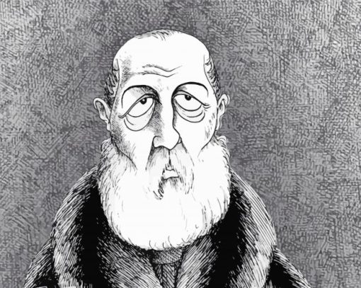 Edward Gorey Art Diamond Painting