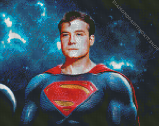 George Reeves Superman Character Diamond Painting