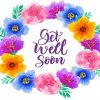 Floral Get Well Soon Diamond Painting