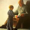 Grandson And Grandpa Diamond Painting