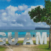 Guam Beach Diamond Painting