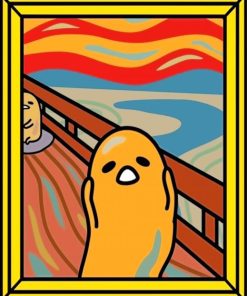 Gudetama Scream Diamond Painting