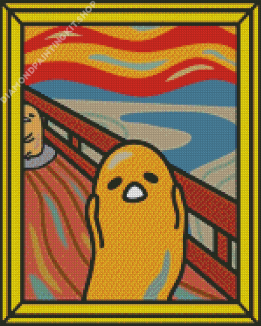 Gudetama Scream Diamond Painting