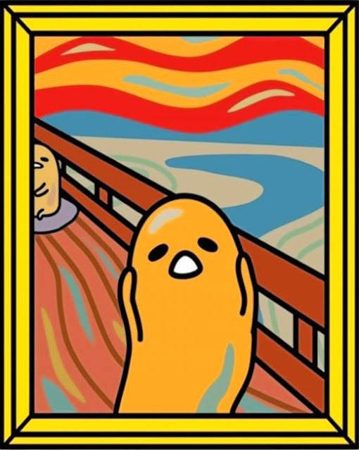 Gudetama Scream Diamond Painting