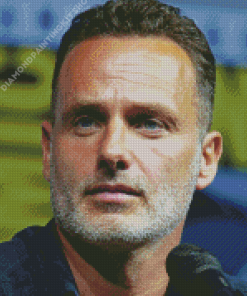 Handsome Andrew Lincoln Diamond Painting