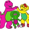 Happy Barney And Friends Diamond Painting