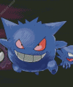 Haunter Pokemon Diamond Painting