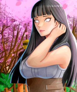 Hinata From Naruto Diamond Painting