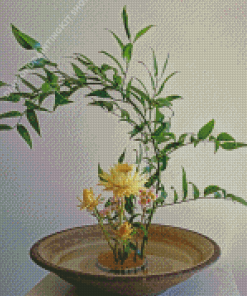 Ikebana Flower Diamond Painting