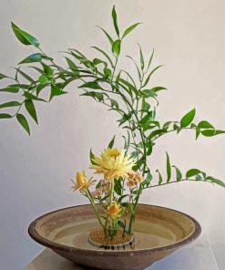 Ikebana Flower Diamond Painting