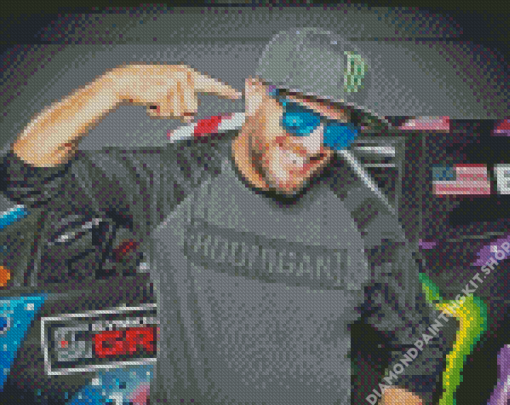 Ken Block Diamond Painting