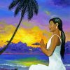 Meditation Beach Diamond Painting