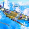 Military De Havilland Mosquito Art Diamond Painting