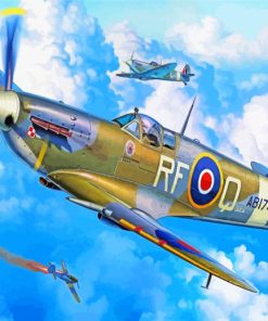 Military De Havilland Mosquito Art Diamond Painting