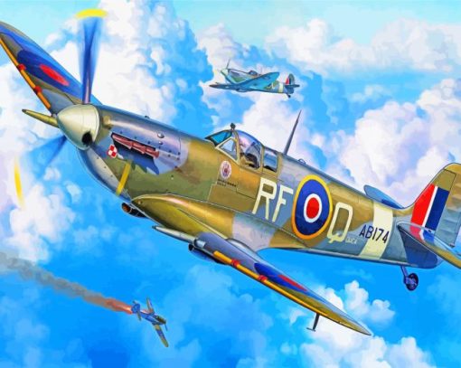 Military De Havilland Mosquito Art Diamond Painting