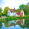 Nature Scenery English Cottage Diamond Painting