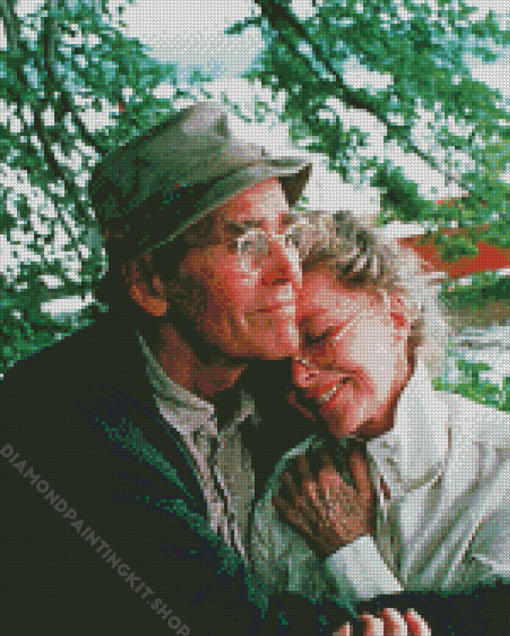 On Golden Pond Characters Diamond Painting