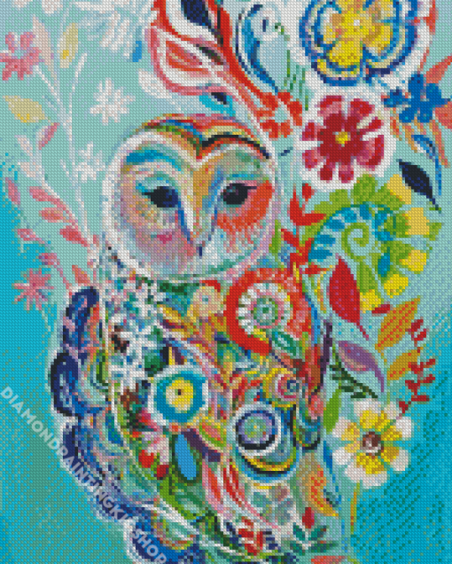 Owl Bird Starla Michelle Diamond Painting