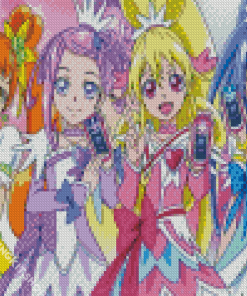 Precure Anime Girls Diamond Painting