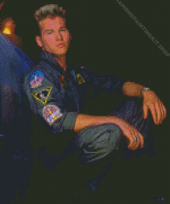 Retro Young Val Kilmer Diamond Painting