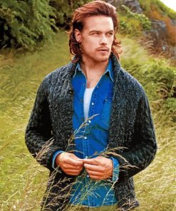 Sam Heughan Jamie Outlander Diamond Painting