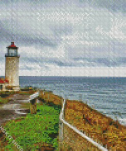 Sea North Head Lighthouse Diamond Painting