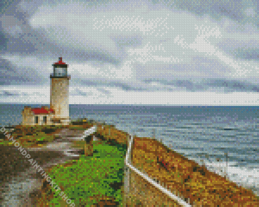 Sea North Head Lighthouse Diamond Painting