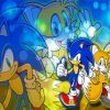 Sonic And Tails Animation Diamond Painting