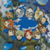 Strike Witches Characters Diamond Painting