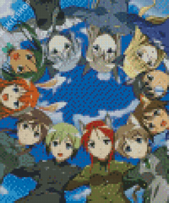 Strike Witches Characters Diamond Painting