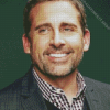 The American Actor Steve Carell Diamond Painting