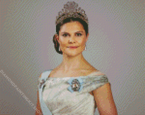 The Beautiful Crown Princess Victoria Diamond Painting